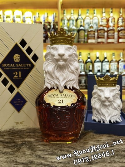 Rượu Chivas 21YO The Blended Grain Lion (Sư Tử)