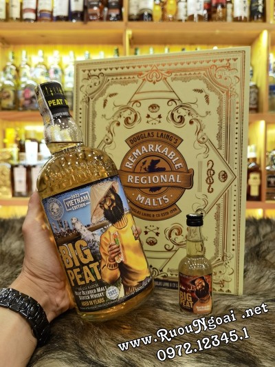 Rượu Big Peat 10YO Vietnam Edition 2022 Hộp Quà