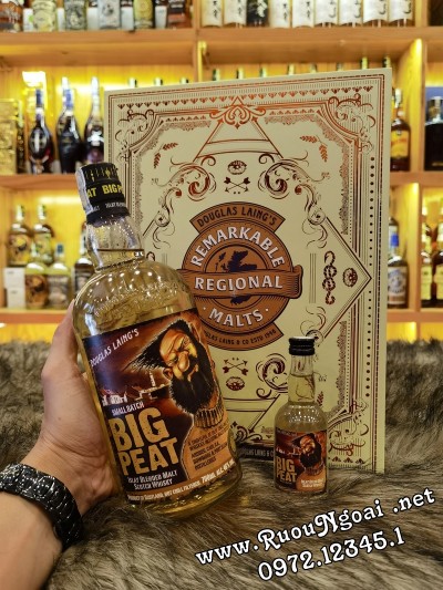 Rượu Big Peat Hộp Quà