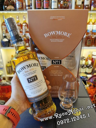 Rượu Bowmore No1 - Hộp Quà