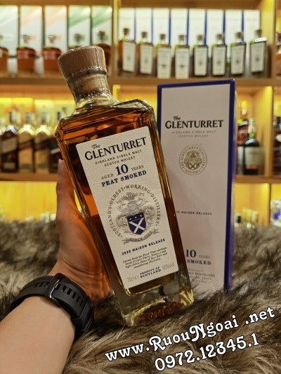 Rượu The Glenturret 10 Years Old Peat Smoked